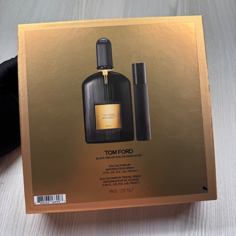 Tom Ford Black Orchid EDP 2pc Gift Set 50ml + 10ml Women’s Perfume - Picture 2 of 5